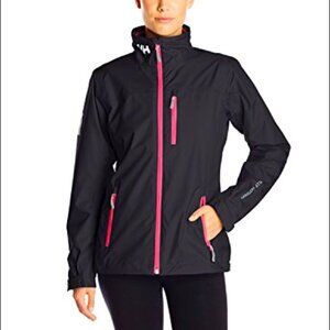 Helly Hansen Women’s Halifax Crew Midlayer Hooded Jacket Black  - Size Medium